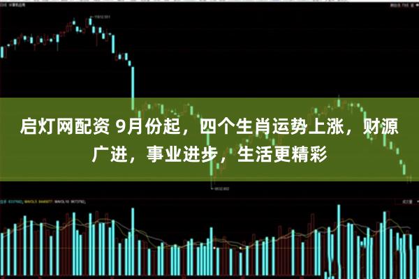 启灯网配资 9月份起，四个生肖运势上涨，财源广进，事业进步，生活更精彩
